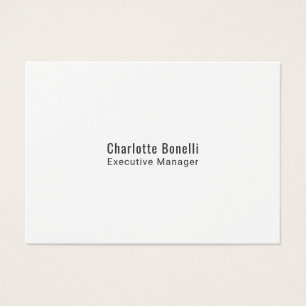 Carte de profil minimaliste moderne professionnell