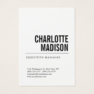 Carte de profil minimaliste tendance moderne simpl