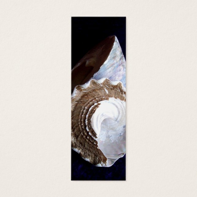 Carte de profil ou signet Shells (Devant)