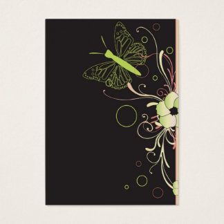 Carte de profil papillon
