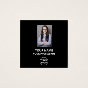 CARTE DE PROFIL PHOTO SIMPLE PERSONNALISÉE NUMÉRO 