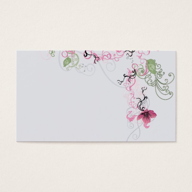 Carte de profil Retro (Devant)