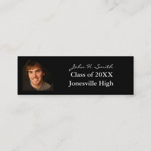 Carte de profil senior avec vos photos (Devant)