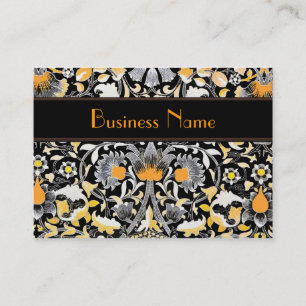 Carte de profil Vintage William Morris Orange Flor