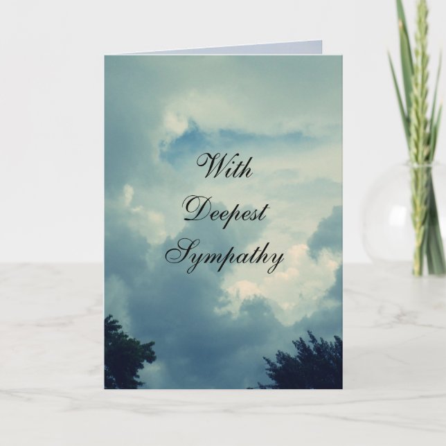 Carte DE PROFONDE SYMPATHIE (Devant)