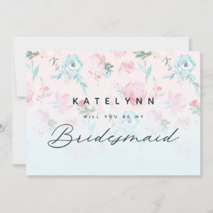 Carte de proposition Chic French Garden Floral Bri