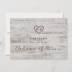 Carte de proposition de la carte Matron d'honneur 