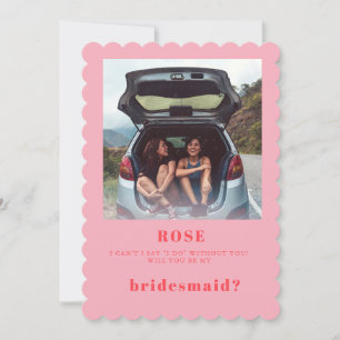 Carte de proposition de la servante Retro Pink Pho