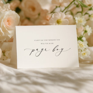 Carte de proposition de page Ellesmere pliée