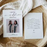 Carte de proposition EVERLEIGH Minimal Photo Bride<br><div class="desc">Everleigh Collection - une collection étonnante et minimaliste qui dispose d'une police de calligraphie moderne qui est à la fois chic et élégant. Cette collection offre un design intemporel et élégant qui est parfait pour tous les événements, des mariages aux baby showers et tout entre les deux. Découvrez l'élégance et...</div>