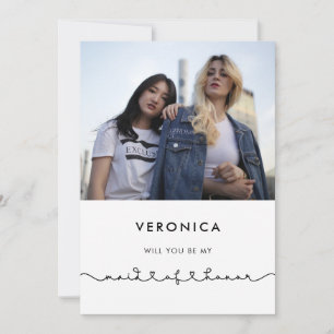 Carte de proposition Maid of Honor
