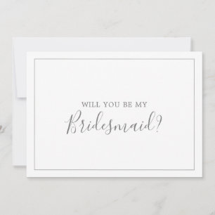 Carte de proposition minimaliste d'aide-ménagère e