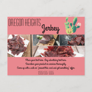 Carte de publicité d'entreprise Bohemian Cactus Su