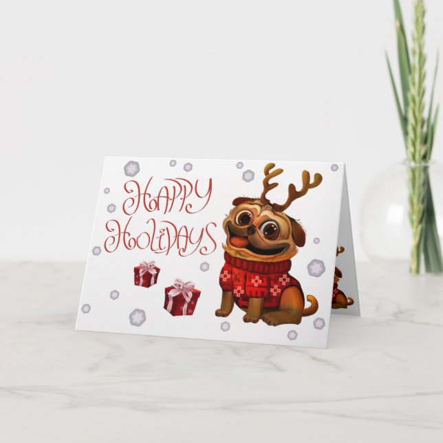 Carte de PuGreeting de vacances (Devant)