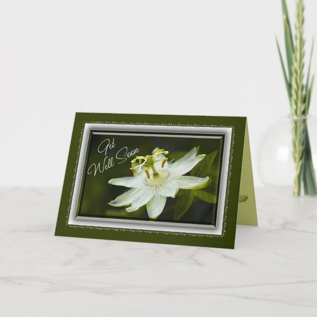 Carte de puits de fleurs de Passion (Devant)