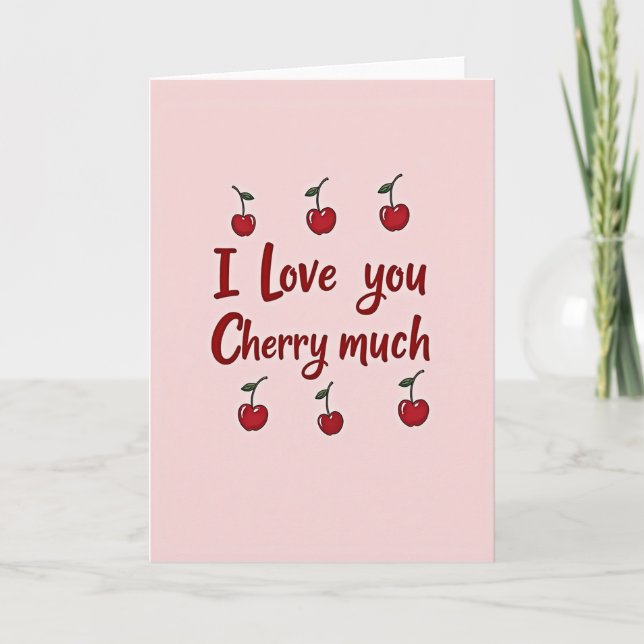 Carte de punition Love Cherry (Devant)