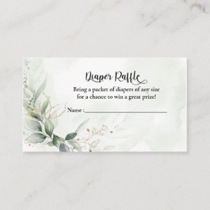 Carte de rabat de Baby shower géométrique Insertio