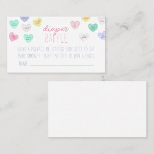 Carte de rabat de couches amoureuse Insérer