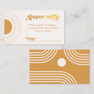 Carte de rabat Sun Diaper modifiable