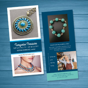 Carte de rack marketing créative Blues