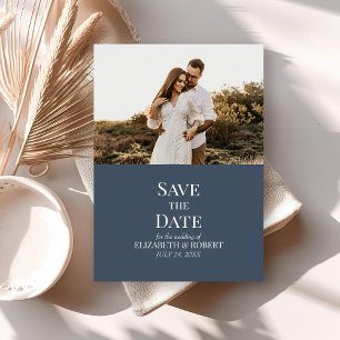 Carte de rappel de date personnalisée avec photo e