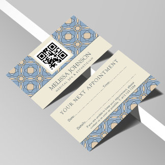 Carte de rappel de rendez-vous pour le spa médical