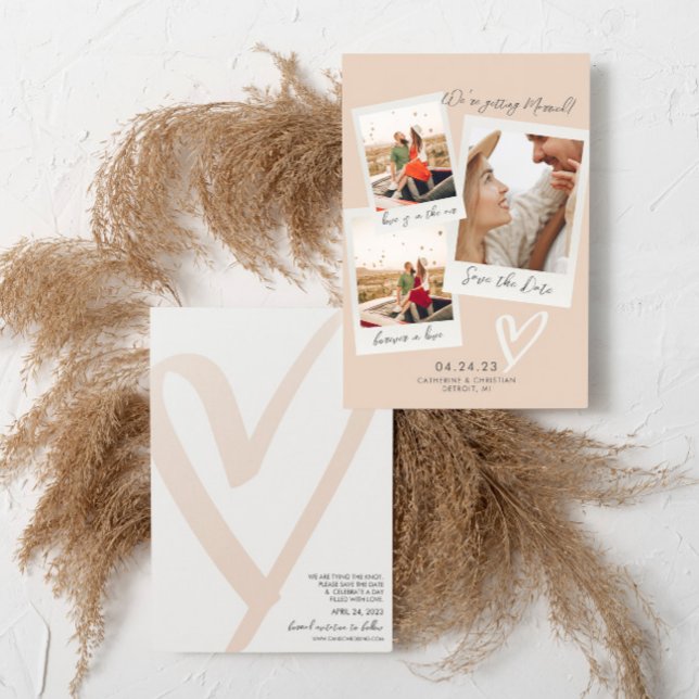 Carte de rappel de style photo instantanée (Créateur téléchargé)