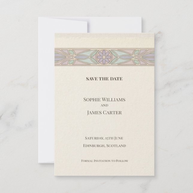 Carte de rappel Pastel Lace (Devant)