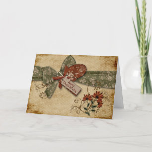 Carte de rebut Thanksgiving