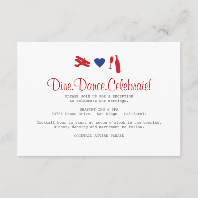 Carte de réception par avion (Devant)