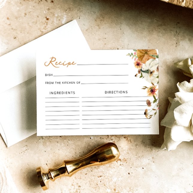 Carte de recette Citrouille de Fête des mariées de (Créateur téléchargé)