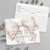 Carte de recette de Fête des mariées de boue blanc