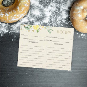 Carte de recette de Fête des mariées de légèreté p