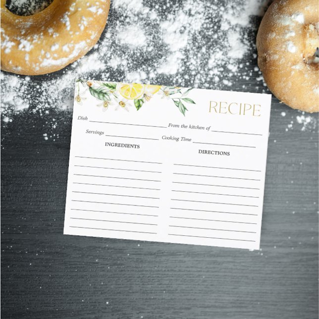 Carte de recette de Fête des mariées de légèreté p (Créateur téléchargé)