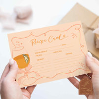 Carte de recette de Fête des mariées Orange First 
