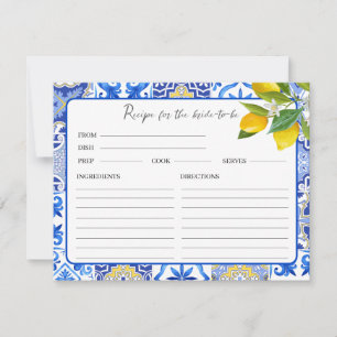 Carte de recette de Fête des mariées principale ci