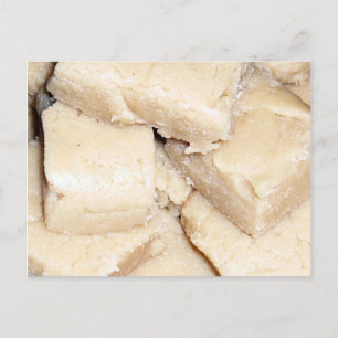 Carte de recette de fudge au beurre d'arachide