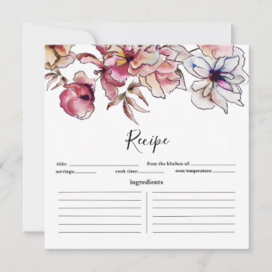 Carte de recette de la Garland de Bourgogne et de