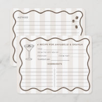 Carte de recette de Martini Espresso Love Is Brewi