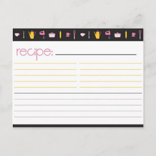 Carte de recette Fête des mariées