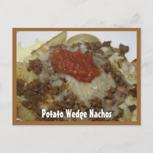 Carte de recette Nachos Potato Wedge
