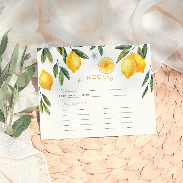 Carte de recette principale Fête des mariées citro (Créateur téléchargé)