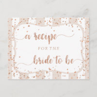 Carte de recette Rose Fête des mariées or Sand Str