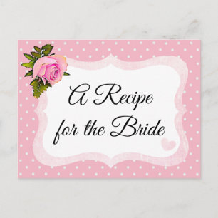 Carte de recette Rose Polka Dot