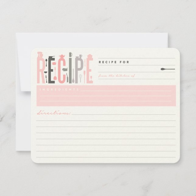 Carte de recette Stock Mod La Fête des mariées de  (Devant)