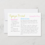 Carte de recette | Votre recette |pmulti<br><div class="desc">Carte Recette Simple de PaperMint Place par PaperMint Studios pour toutes vos recettes préférées,  retirez du texte ou ajoutez du texte pour répondre à vos besoins.</div>