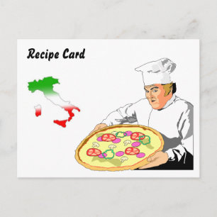 Carte de recettes Gift Set Pizza italienne