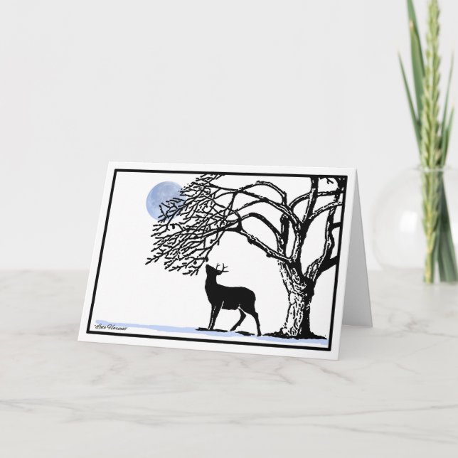 Carte de récolte tardive du solstice d'hiver (Devant)