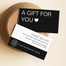 Augmenter les clients réguliers avec un bon cadeau