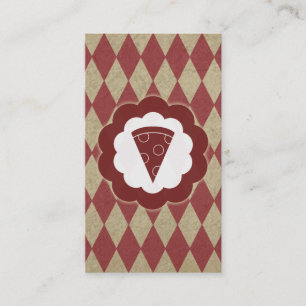 Carte De Réduction bon vintage de pizza
